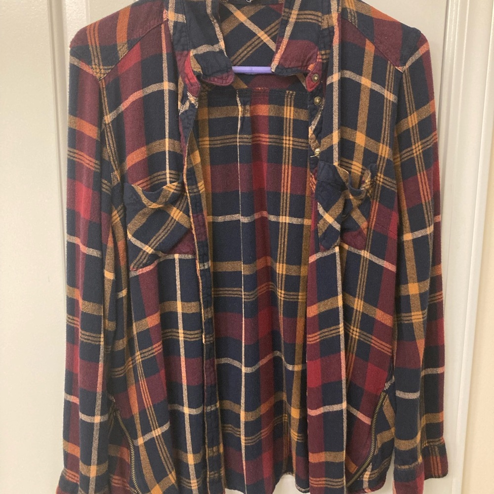 Plaid Flannel Shirt